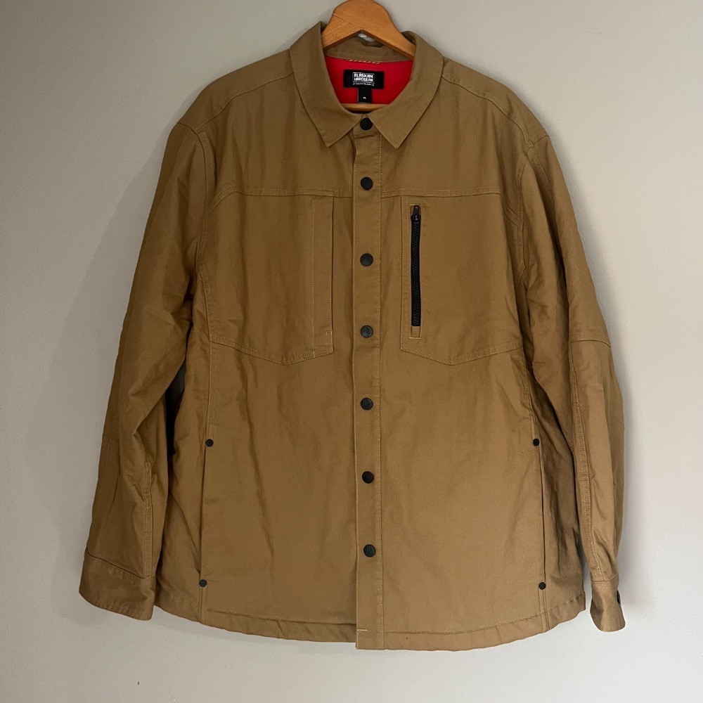 Alaskan Hardgear Overshirt Jacket Mens Size XL‎ Barn Chore Coat Fleece Lined